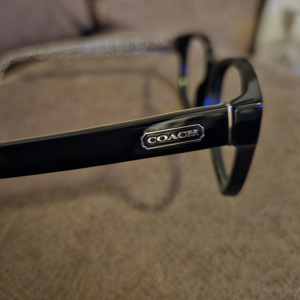 Coach Women's Glossy Black Eyewear